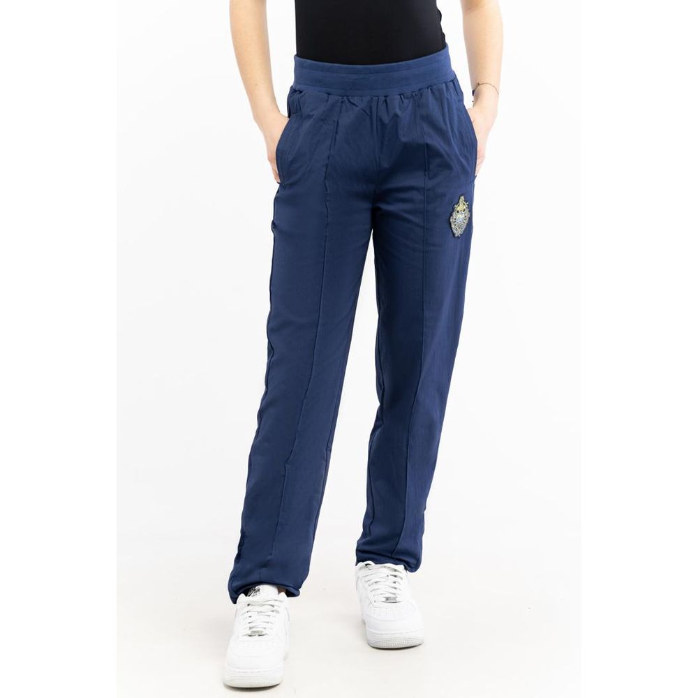 Fila Blue Cotton Joggers (Workout Pants)