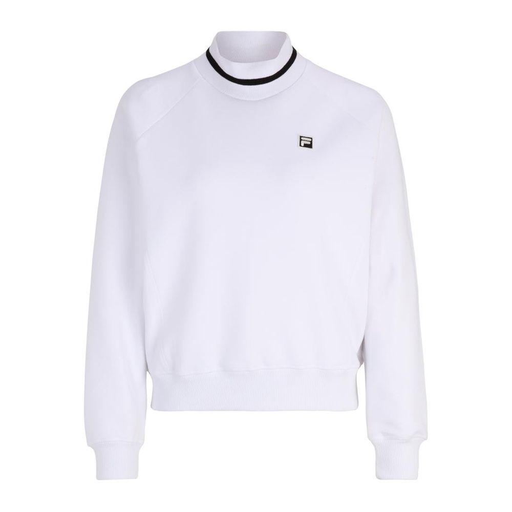 Fila White Cotton Sweatshirt