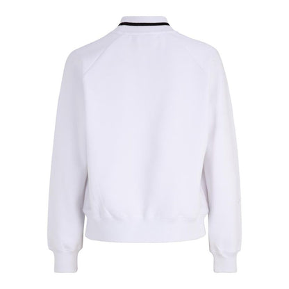 Fila White Cotton Sweatshirt