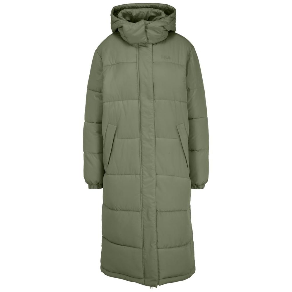 Fila Green Polyester Parka