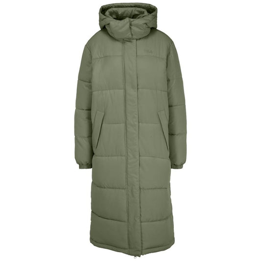 Fila Green Polyester Parka