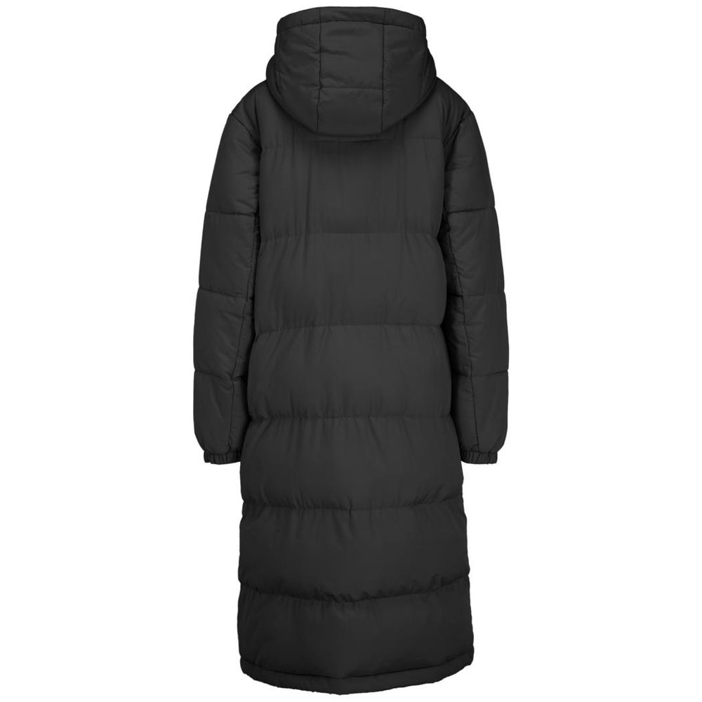 Fila Black Polyester Parka