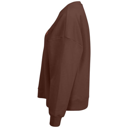 Fila Brown Cotton Sweatshirt