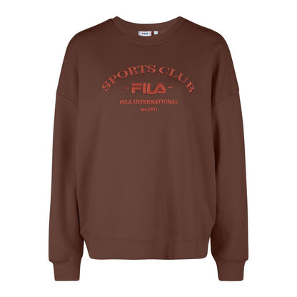 Fila Brown Cotton Sweatshirt