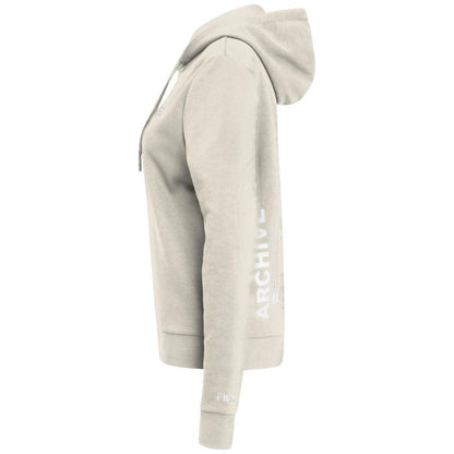 Fila White Cotton Sweatshirt