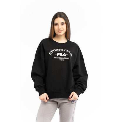 Fila Black Cotton Sweatshirt