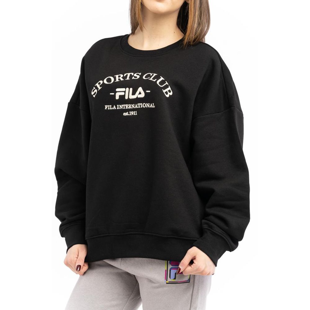 Fila Black Cotton Sweatshirt