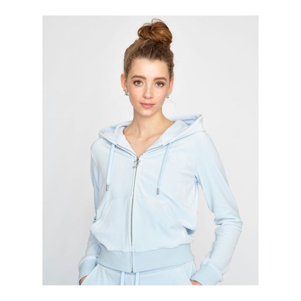 Juicy Couture Blue Polyester Sweatshirt