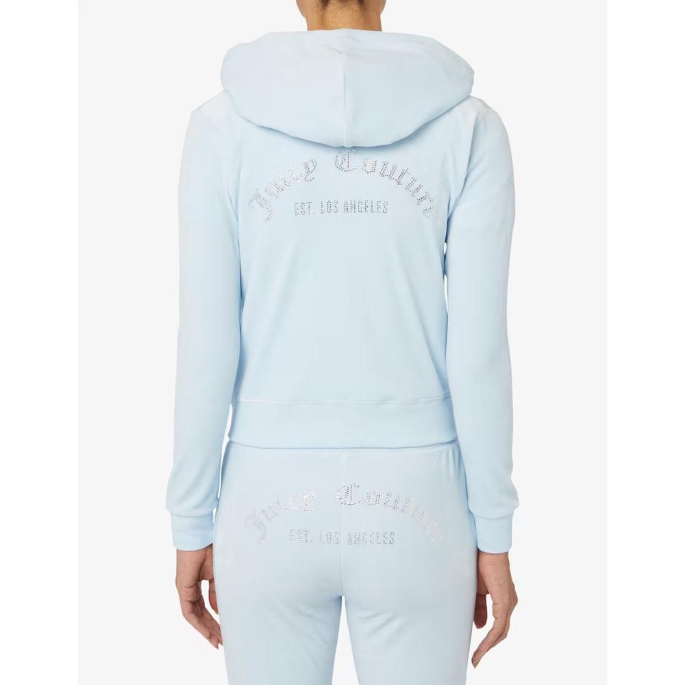 Juicy Couture Blue Polyester Sweatshirt