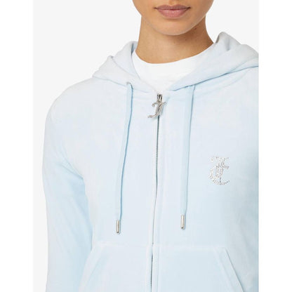 Juicy Couture Blue Polyester Sweatshirt