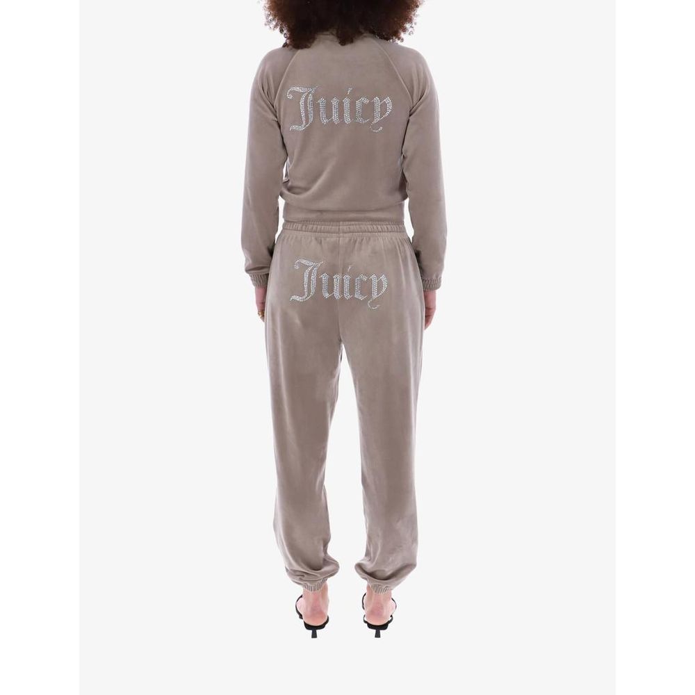 Juicy Couture Brown Polyester Sweatshirt