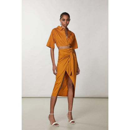 Patrizia Pepe Natural Cotton Blouse