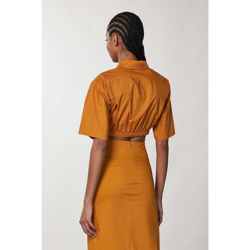 Patrizia Pepe Natural Cotton Blouse