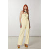 Patrizia Pepe Yellow Acetate Tank Tops
