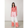 Patrizia Pepe Pink Viscose Casual Pants