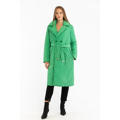 Patrizia Pepe Green Polyester Parka