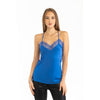 Patrizia Pepe Blue Viscose Tank Tops