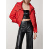 Patrizia Pepe Red Polyamide Bomber