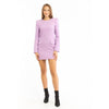 Patrizia Pepe Purple Polyester Casual Dress