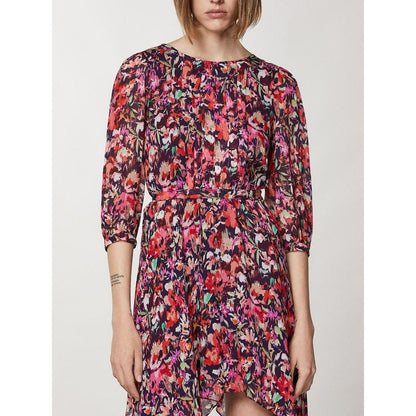 Patrizia Pepe Red Viscose Casual Dress