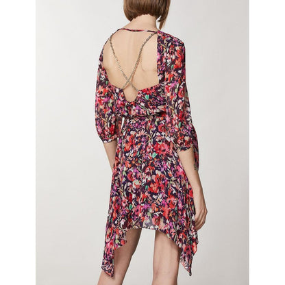 Patrizia Pepe Red Viscose Casual Dress