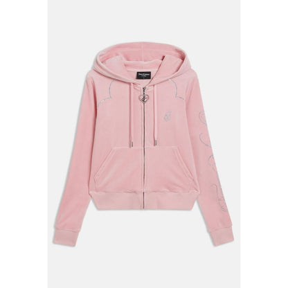 Juicy Couture Pink Polyester Sweatshirt