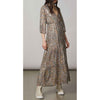Patrizia Pepe Gold Silk Casual Dress
