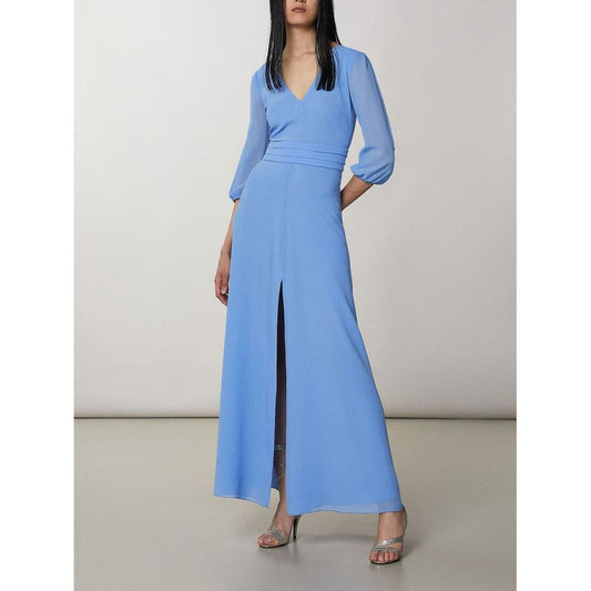 Patrizia Pepe Blue Polyester Casual Dress
