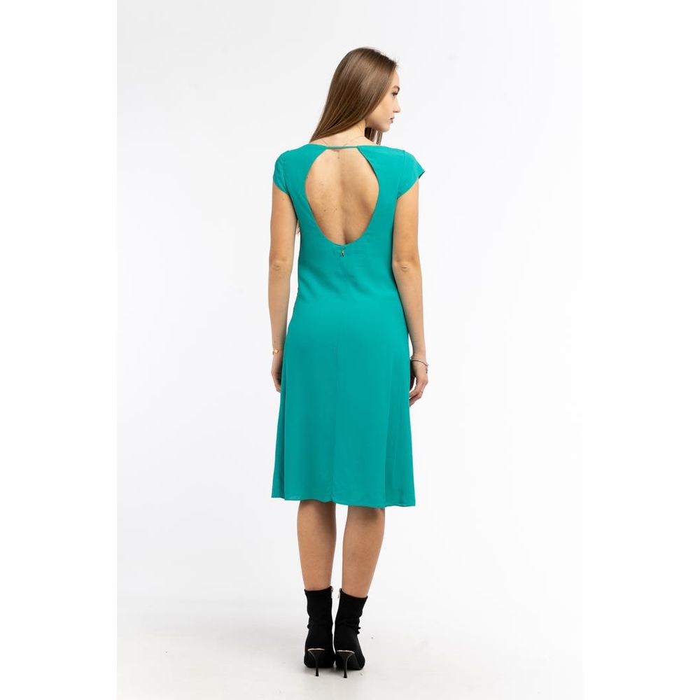 Patrizia Pepe Green Viscose Casual Dress