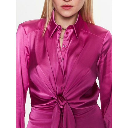 Patrizia Pepe Purple Viscose Casual Dress