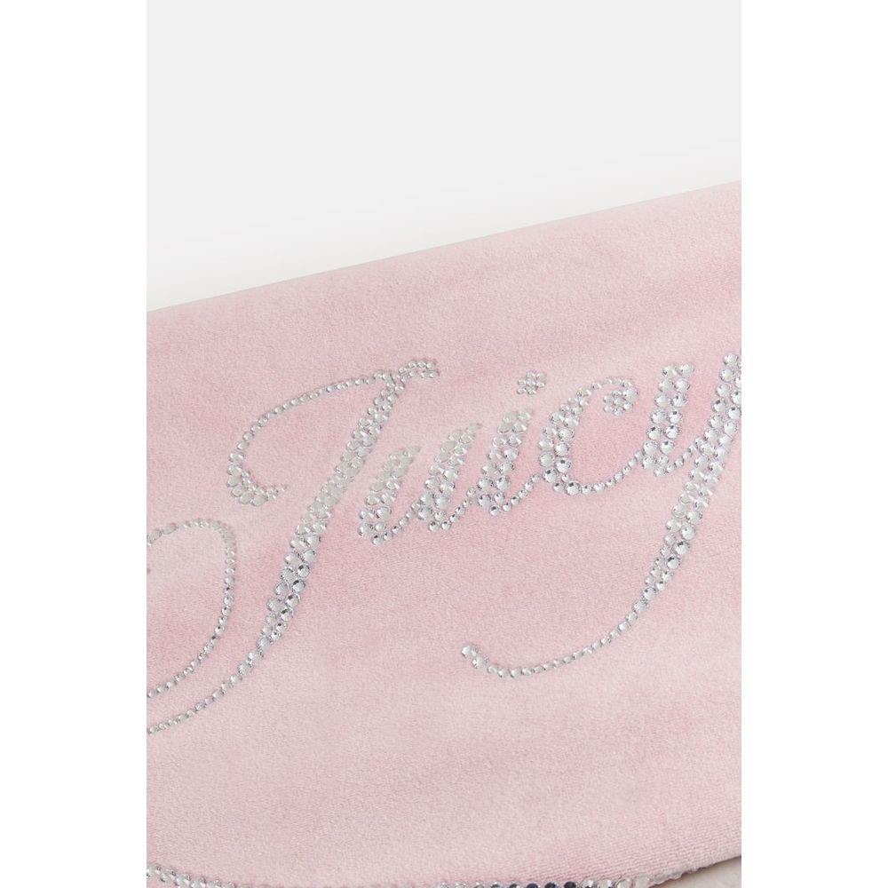 Juicy Couture Pink Polyester Flared Pants